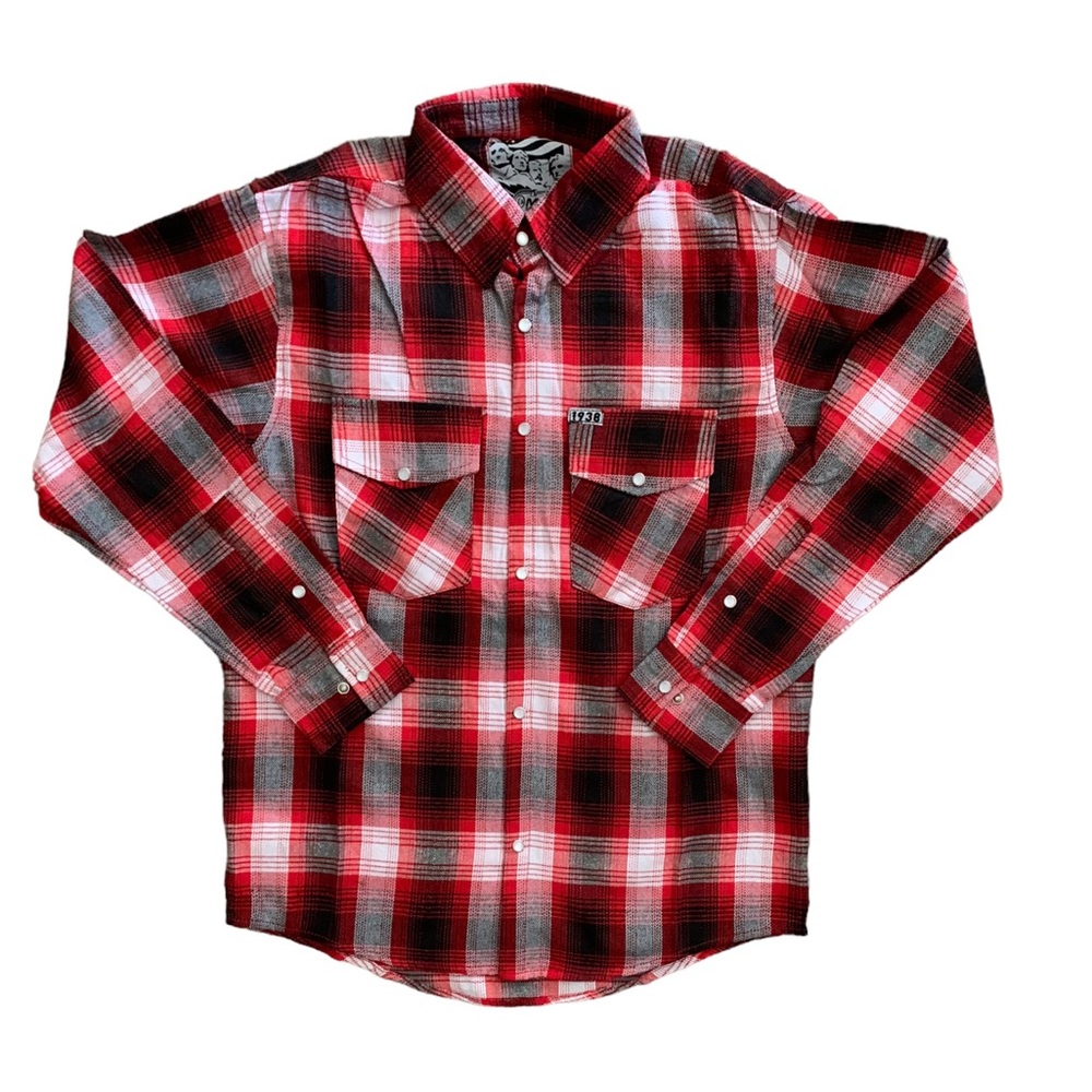 NWT Mint Speed Shop Flannel
